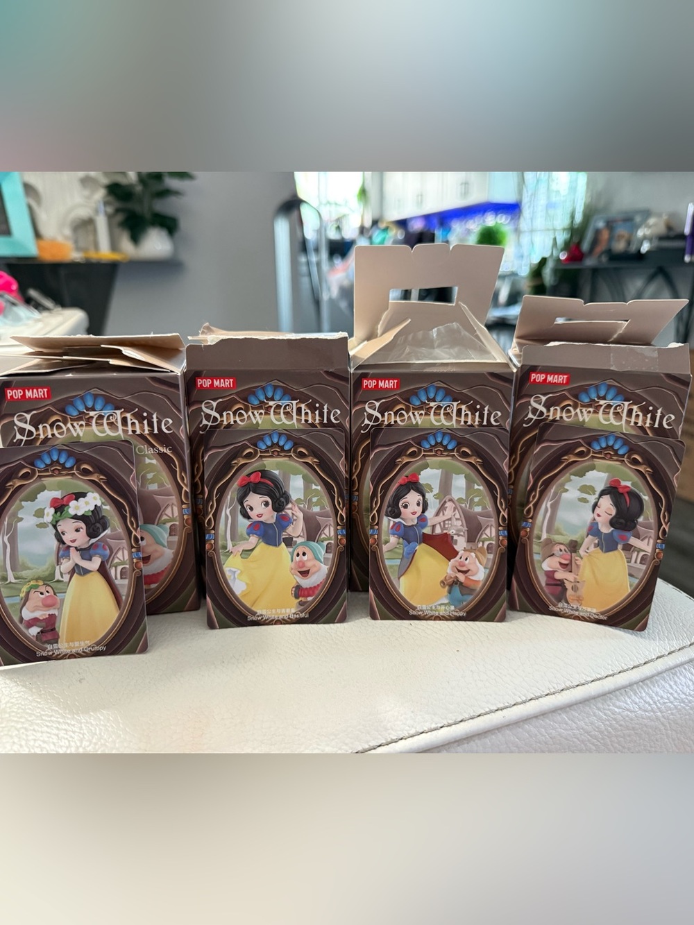Pop Mart Snow White Classic Figure - Blue & Yellow